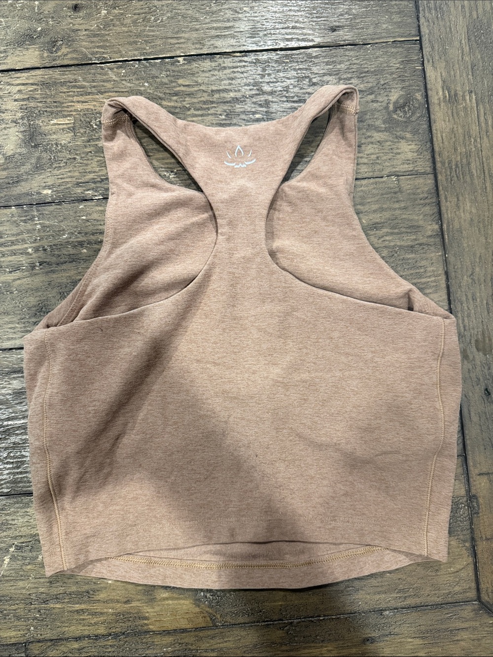 Beyond yoga Seamless High-Rise Leggings & Cropped Tank Set - Dusty Rose - Picture 2 of 5